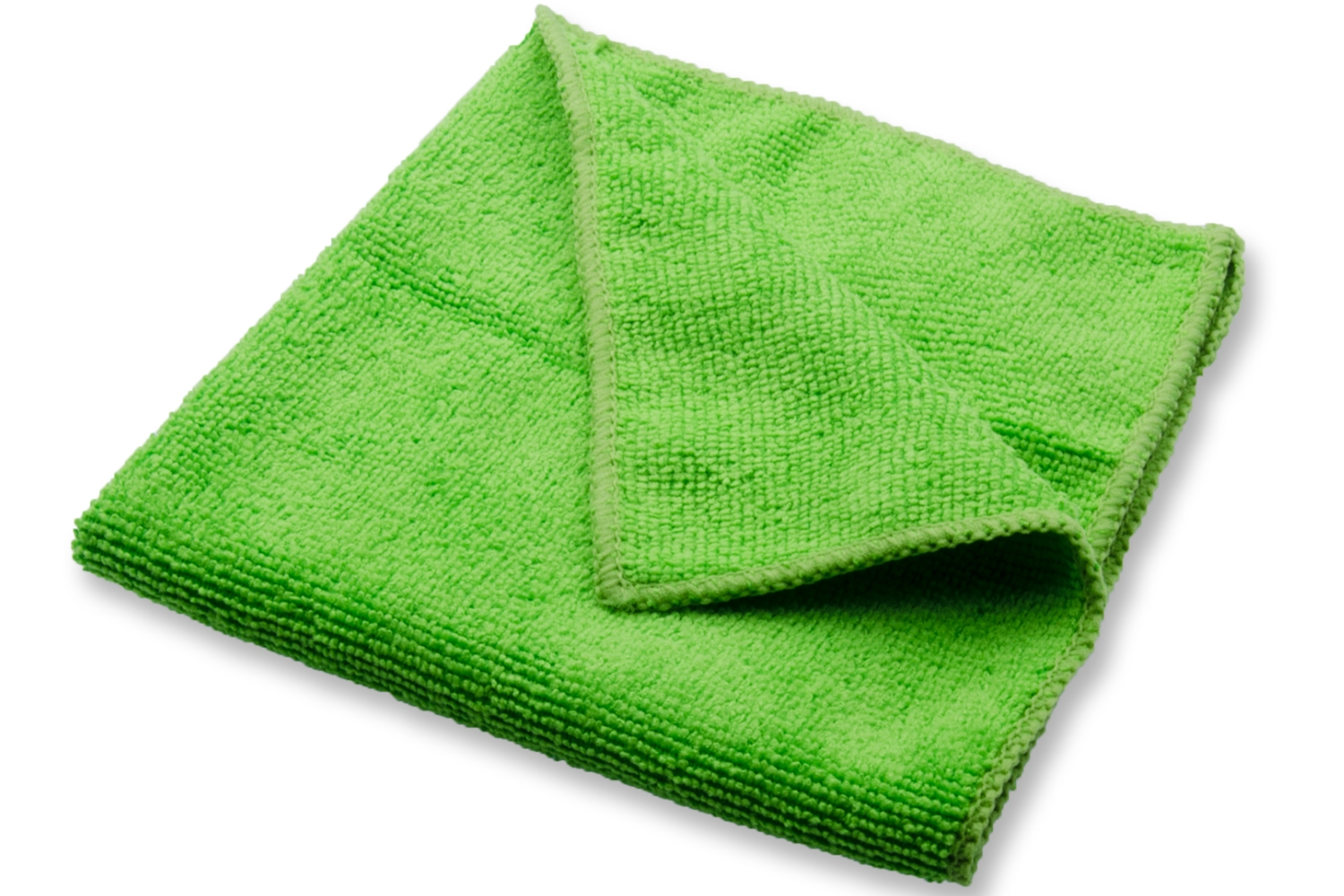 GREEN MICROFIBER CLOTHS 12/ 16x16