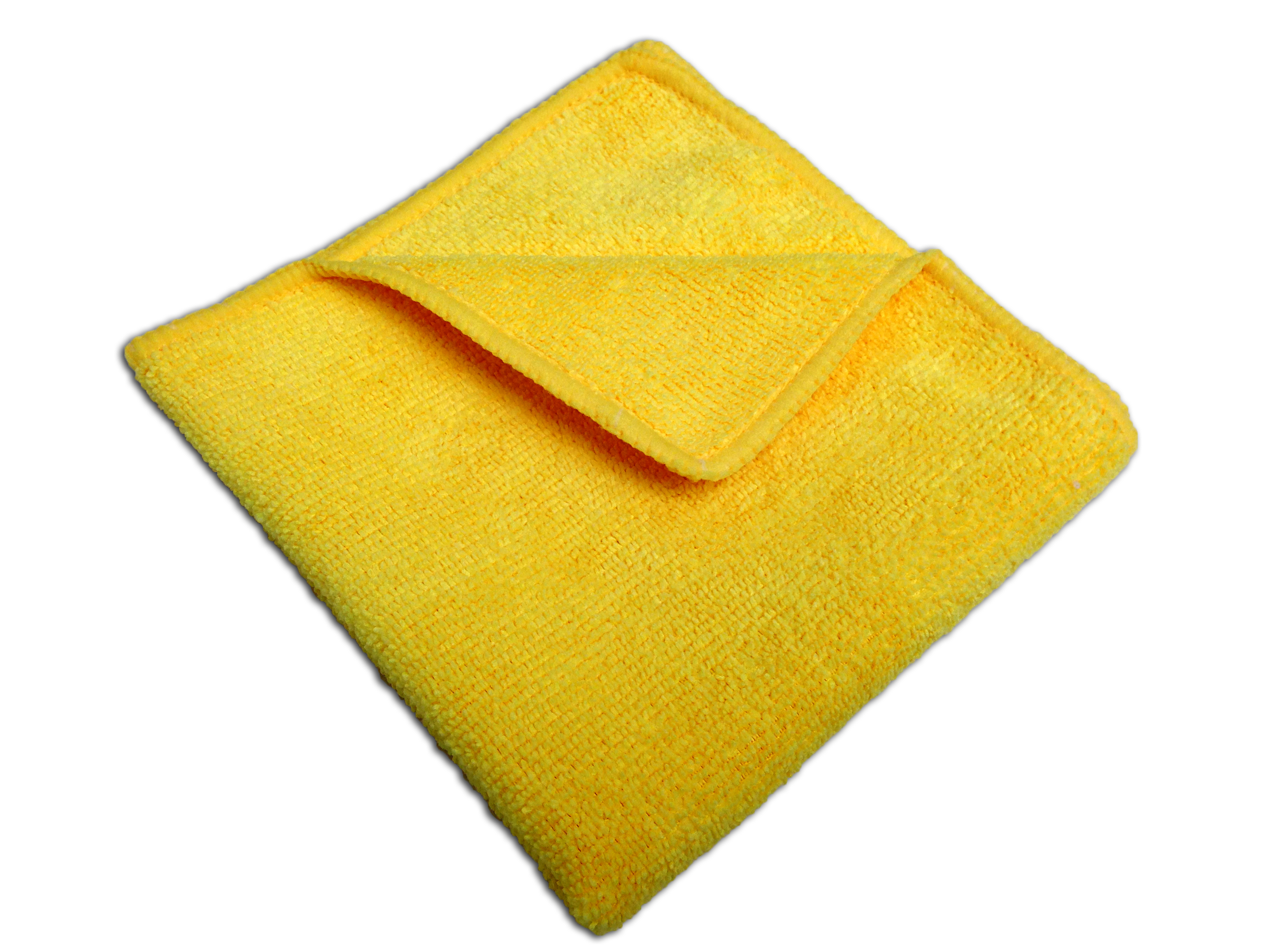 YELLOW MICROFIBER CLOTHS  12/
16x16