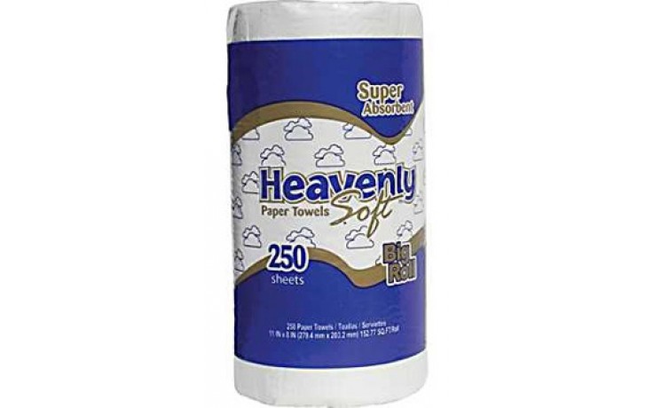 HEAVENLY SOFT PERFORATED HH
TWLS 2PLY 250&#39; 12/ 