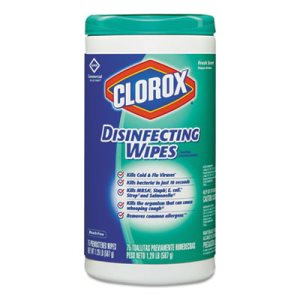 CLOROX DISINF WIPE 6/75 PPE
BLEACH-FREE; 15948/15949