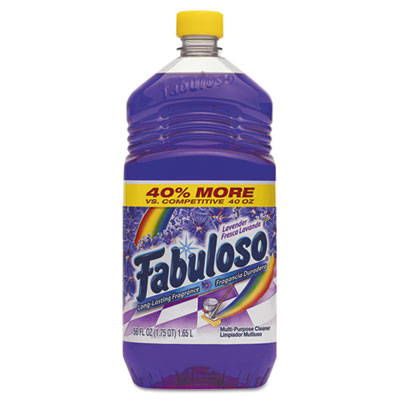 FABULOSO MULTI-PURP CLNR,
LAVENDER SCENT 56oz BTL 6/