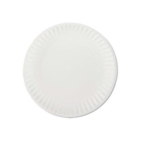 9&quot; UNCOATED WHITE PAPER PLATE
10/100/CS