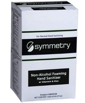 NON-ALC FOAM HAND SANITIZER 6/
1250ML SYMMETRY