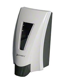Product 99610001: SYMMETRY STEALTH DISPENSER PPE ALPINE WHITE/GRAY 1250ML 6/