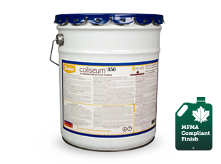 COLISEUM 350 WOOD FLR COAT 5G
LOW VOC OIL-MODIFIED URETHANE