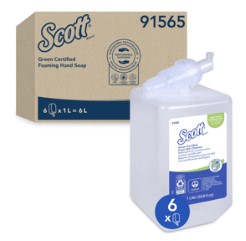 SCOTT ESSENTIAL UNSCENTED  GREEN CERTIFIED FOAM HAND SOAP 