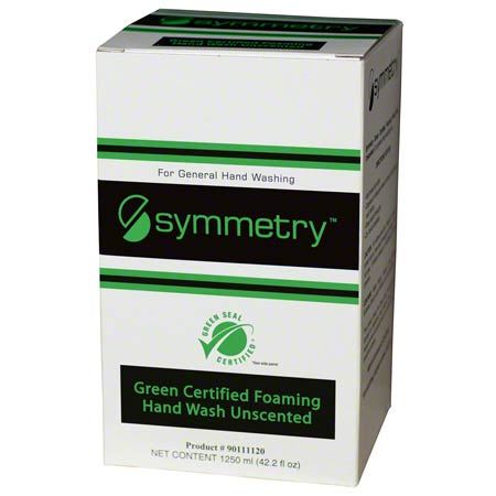 BUCKEYE SYMM UNSCENTED
GREEN CERT FOAM HAND SOAP 6/
1250ML SYMMETRY 