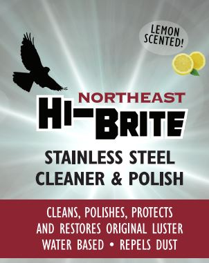 HI-BRITE STAINLESS STEELL  CLEANER 12/ AERO