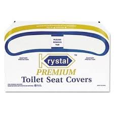 TOILET SEAT CVR 10/250 
HALF-FOLD