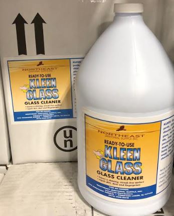 KLEEN-GLASS GLASS CLNR 4 GAL
 AMMONIATED