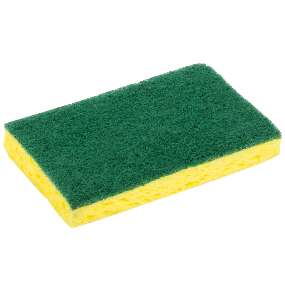 SPONGE SCRUBBIE GREEN/YELO 20/
(96146)