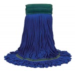 MAXIPLUS LRG MF LOOP-END MOP
BLUE 12/ MICROFIBER
WASHABLE UP TO 350 TIMES
AIR DRY/LOW TEMP IN MESH BAG