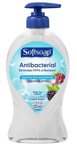 SOFTSOAP WHITE TEA
ANTIBACTERIAL HAND PUMP SOAP
11.25OZ 6/