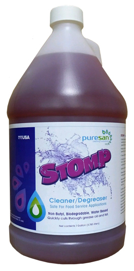 PURESAN STOMP INDUSTRIAL
CLEANER/DEGREASER 4GAL/ (424)